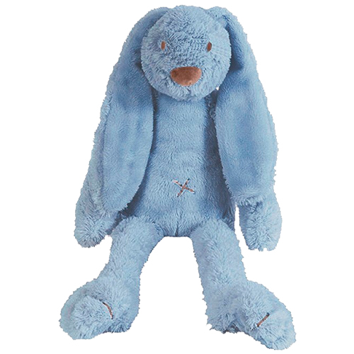 Knuffel konijn Richie blue