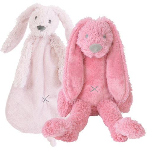 Pink Rabbit Richie 28cm + tuttle