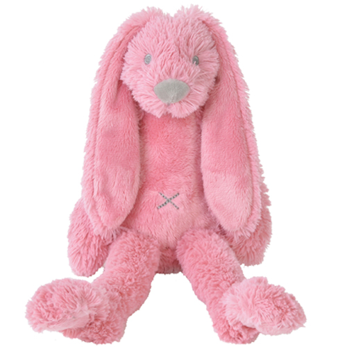 knuffel konijn Big rabbit Richie dark pink